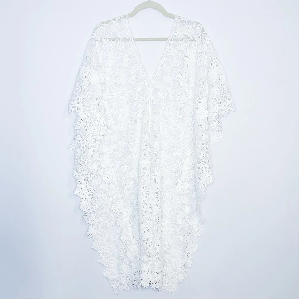 Yumi Kim - Floral Crochet Swim Coverup